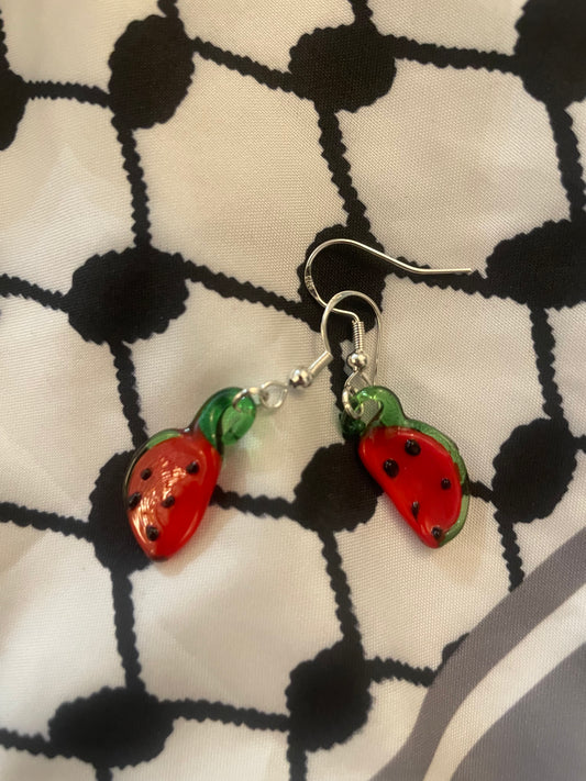 Watermelon studs in aid of Palestinian mother