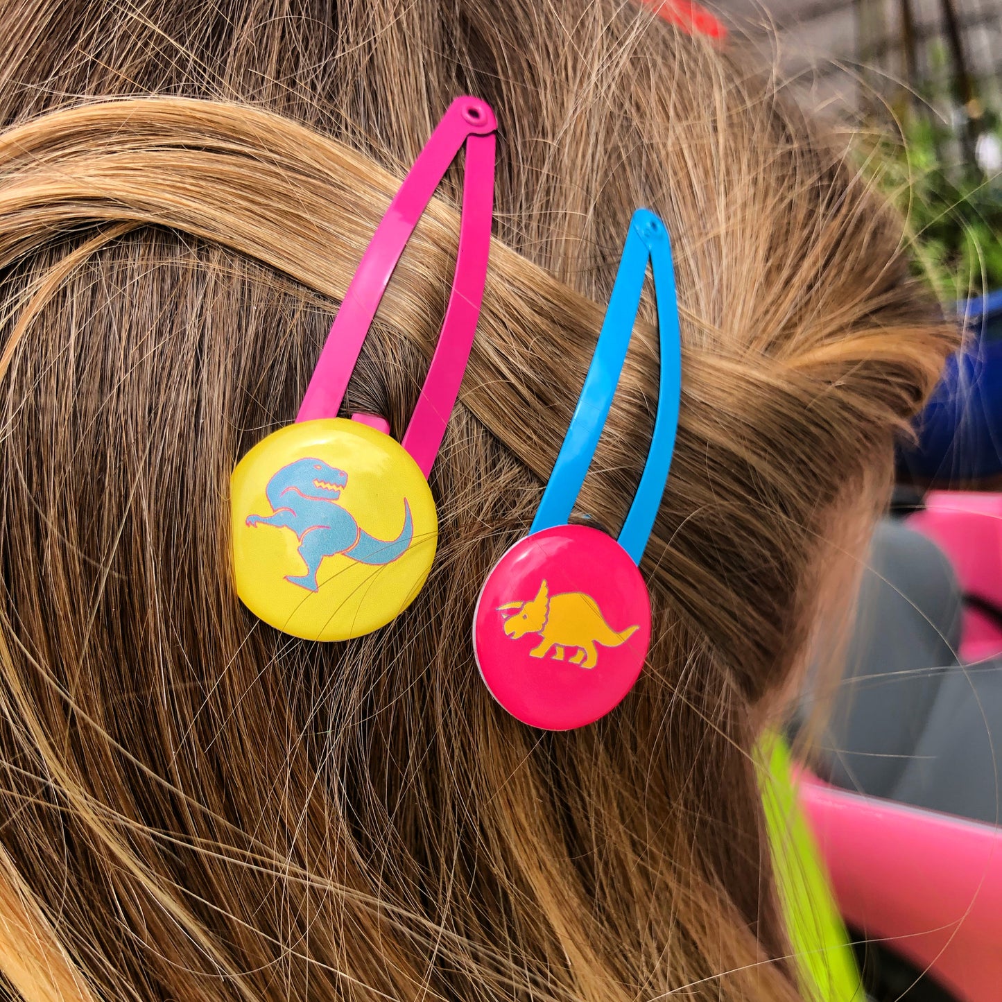Wondersaurus Dinosaur Hair Clips