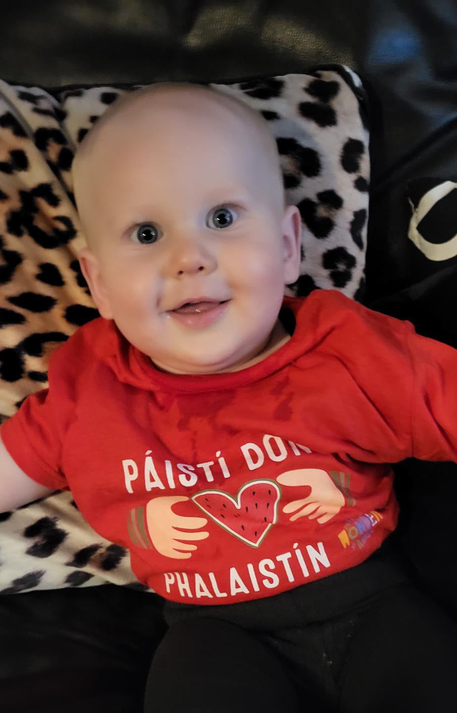 St. Patrick's Day Páistí don Phalaistín Kids T-Shirt – Support Palestine 🇮🇪🇵🇸