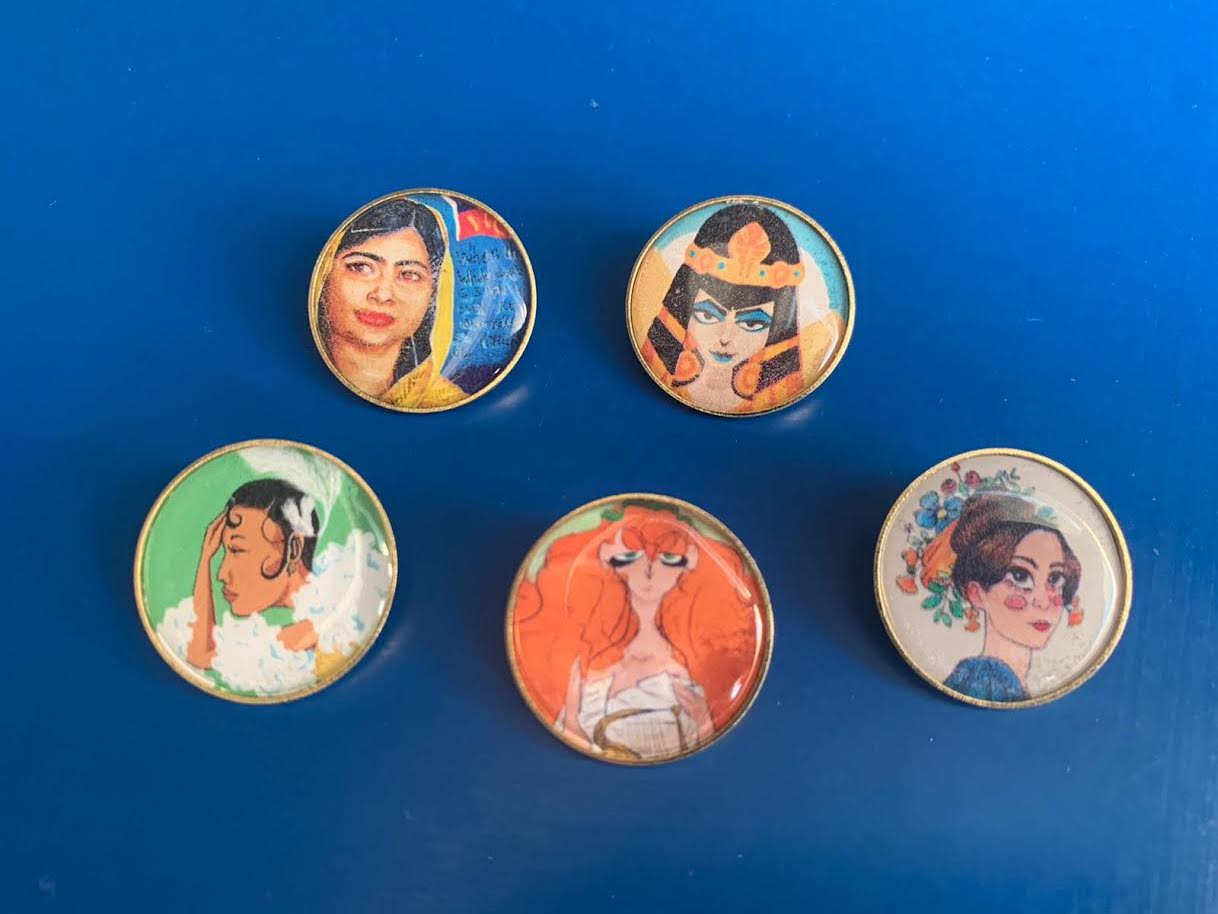 Inspiring Females - The Badge Collection